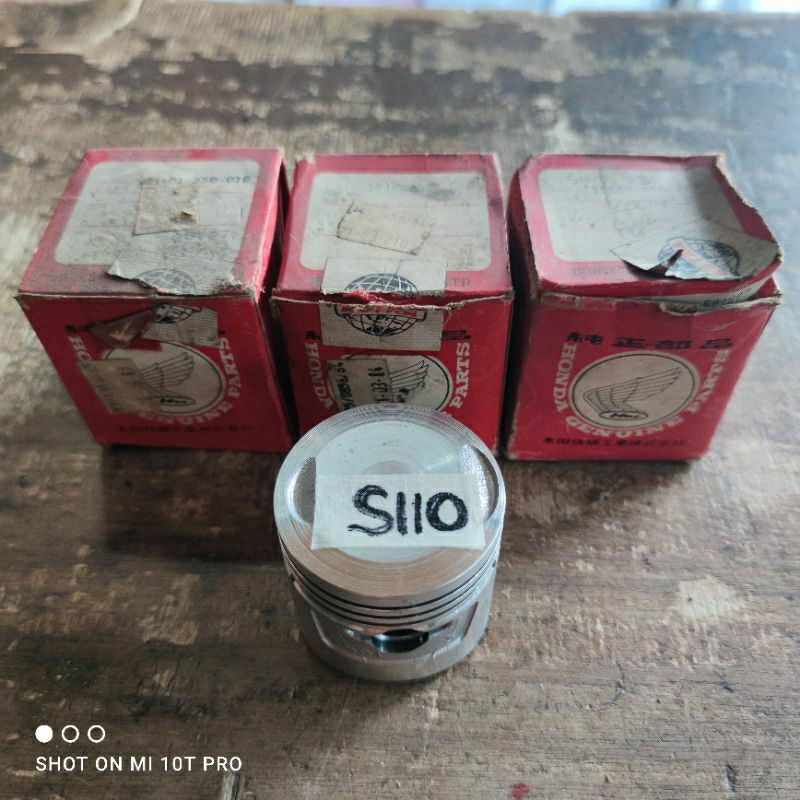 Piston Only Honda S110 Benly Std 25 50 Original Honda Japan