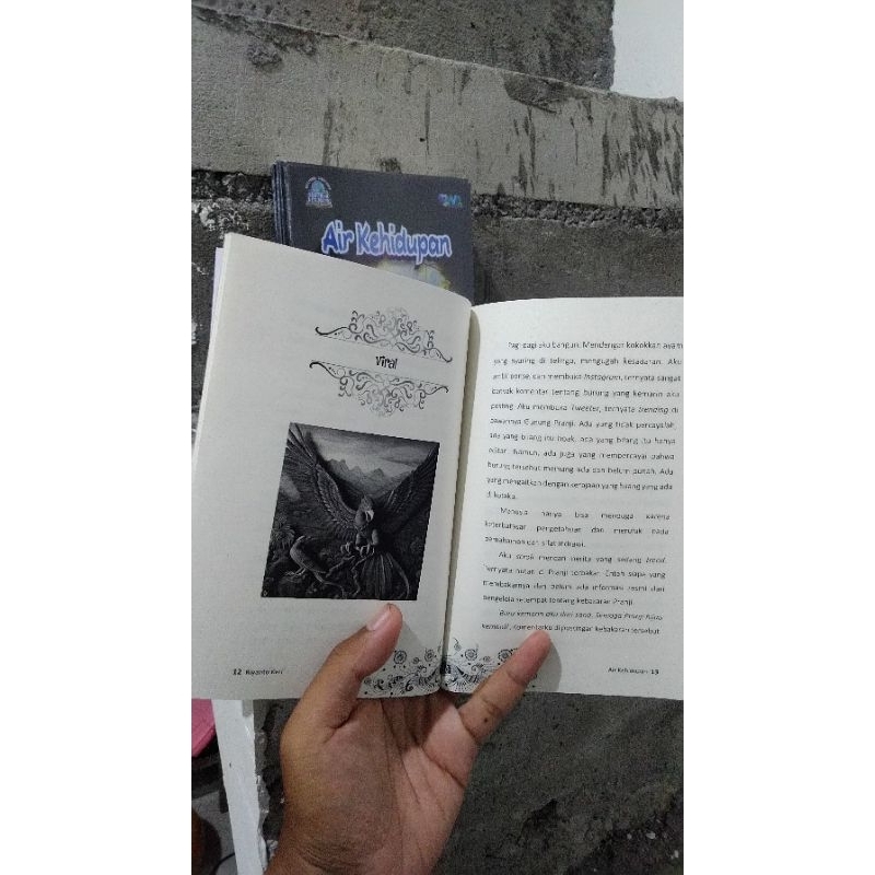 

buku novel Air Kehidupan