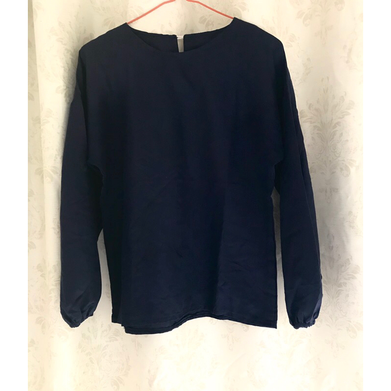 Baju blouse lengan balon/ baju kerja/baju wanita