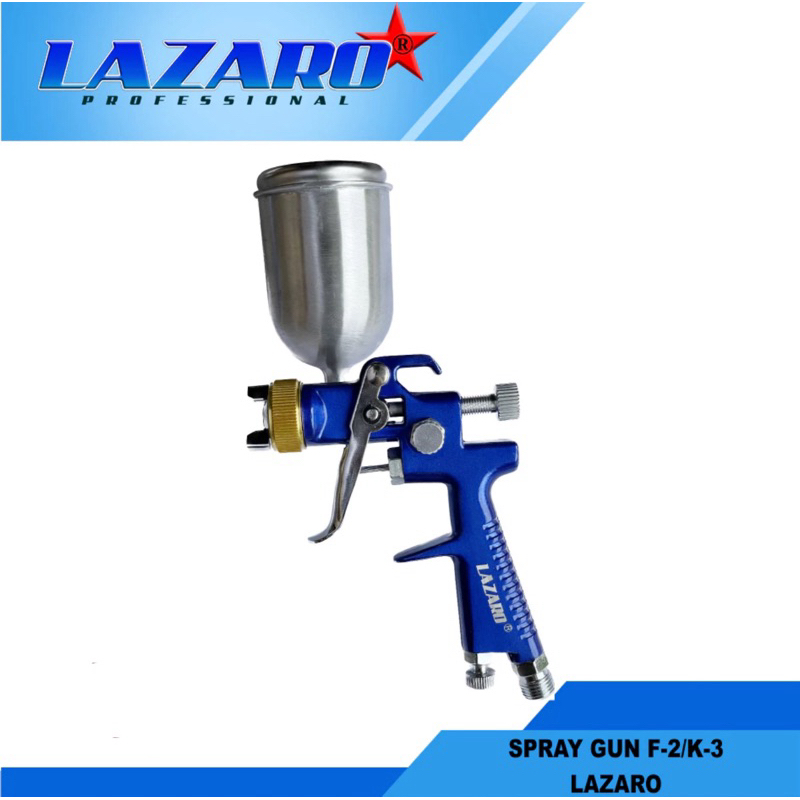 spray gun air spray gun sped duco tabung atas f2/k3 lazaro