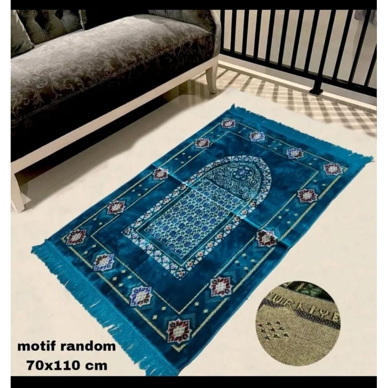 SAJADAH ALIF GOLD TURKIYE 70x110cm