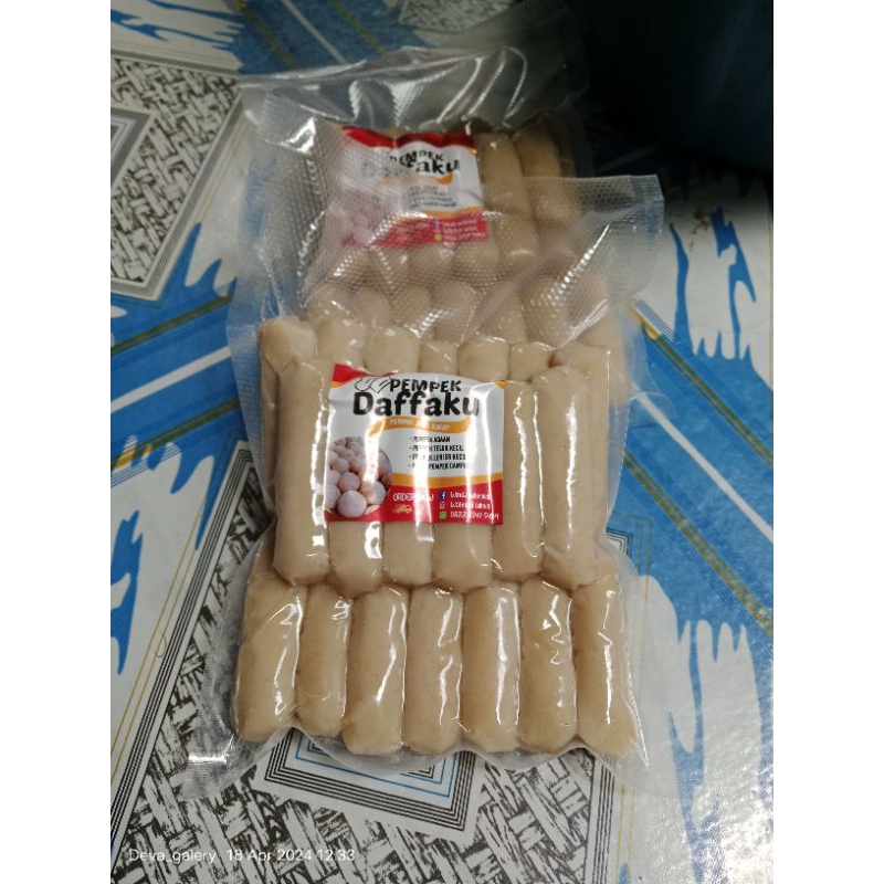 

Pempek asli palembang || paket lenjer kecil 40pcs 60rb