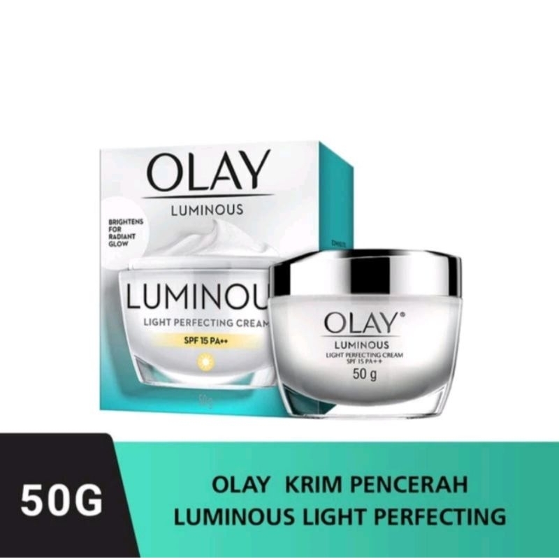 Olay Luminous Light Perfecting Day Cream 50gr / Olay White Radiance Day Cream 50gr