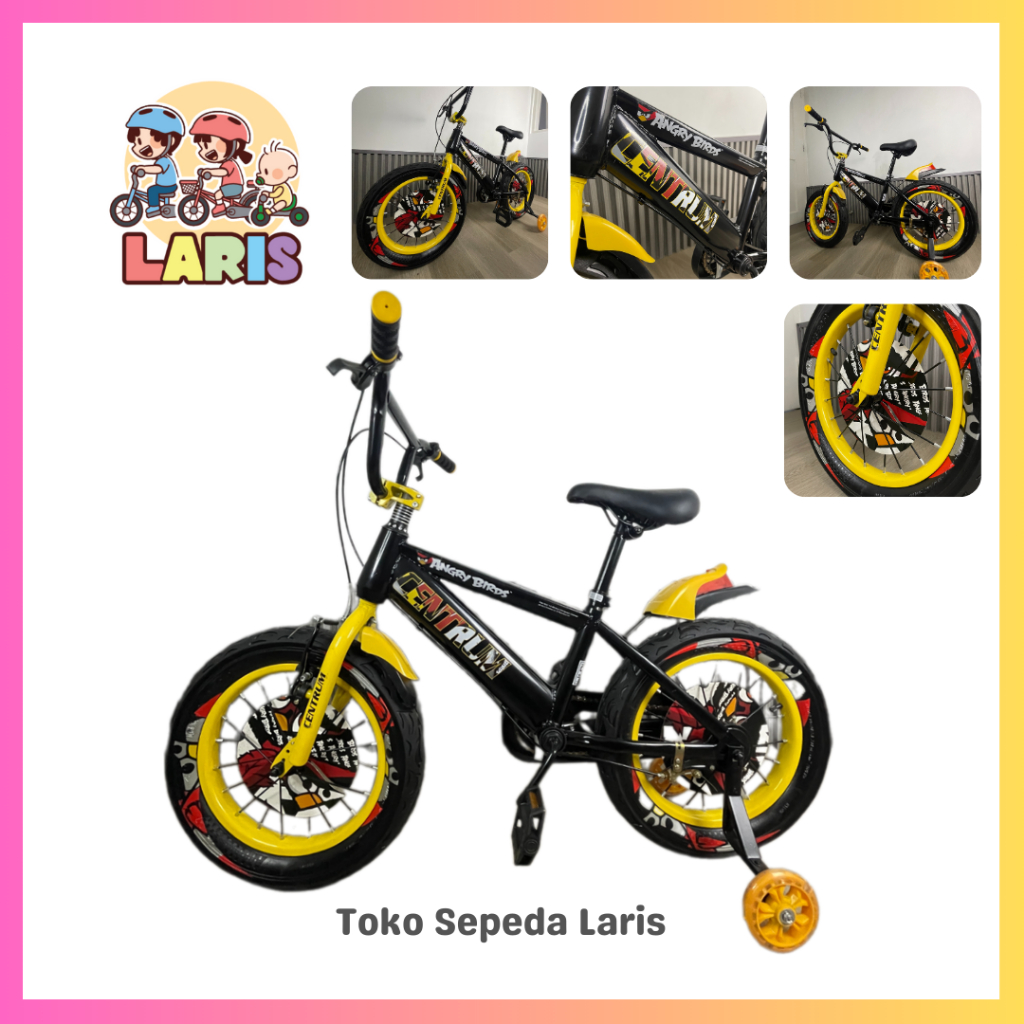 Sepeda Anak Centrum Angrybird