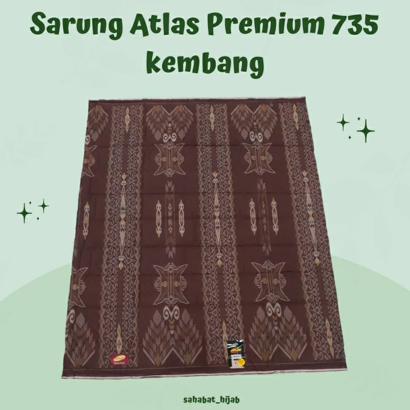 Sarung Atlas Premium 735 Kembang