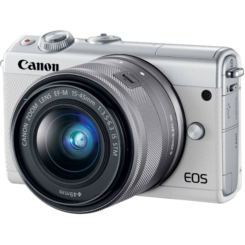 kamera Canon eos m100 +lensa kit
