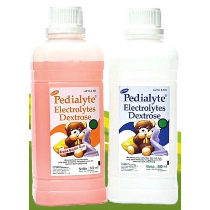 Pedialyte Electrolytes Dextrose - Isi 500 ml.