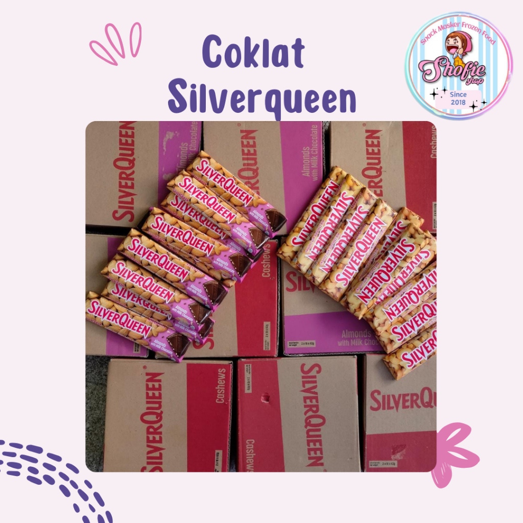 

Coklat Silverqueen 58 gram
