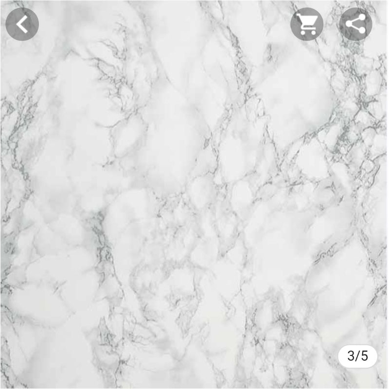 Wallpaper Sticker Sooku DP1128 marmer putih