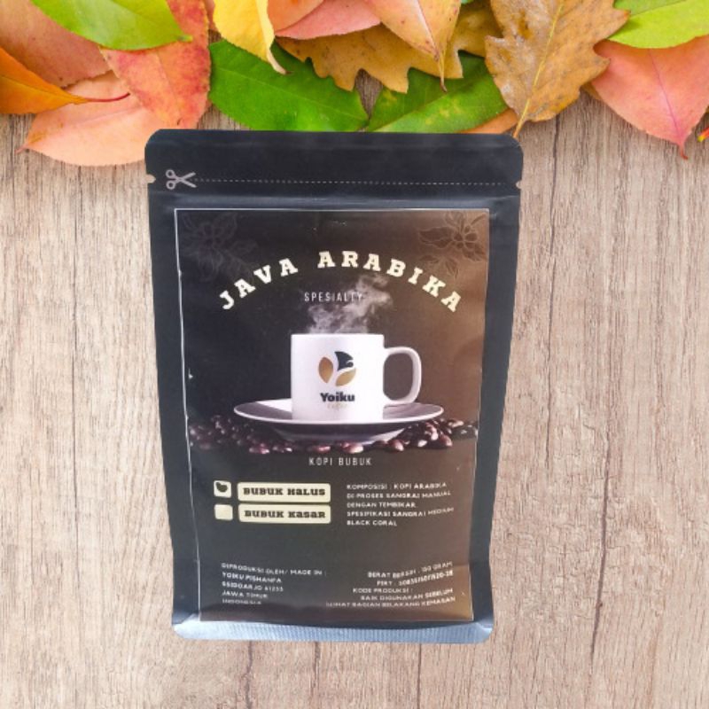 

Kopi bubuk arabika Yoiku Coffee 150 gram
