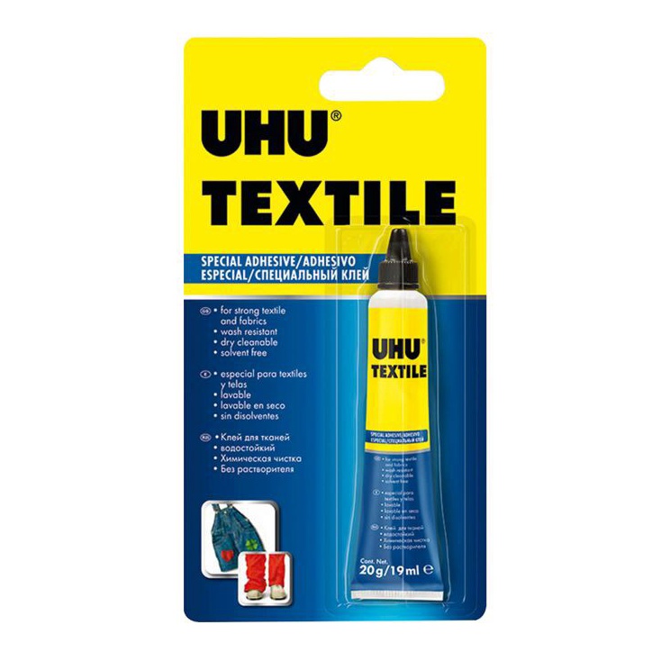 

New Trending UHU Textile 19ml Lem Textile Lem Kain