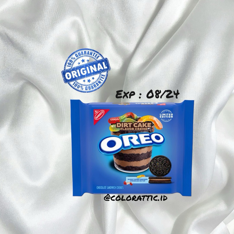 

Oreo Dirt Cake Chocolate Sandwich Cookies, Limited Edition - From Usa