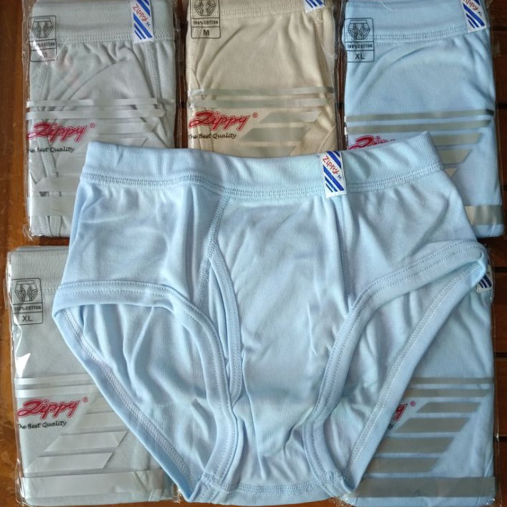 MEGA SALE CD Celana Dalam Pria Zippy 1 Katun Size M L XL  CD Pria katun  Celana Dalam Pria  Pakaian 