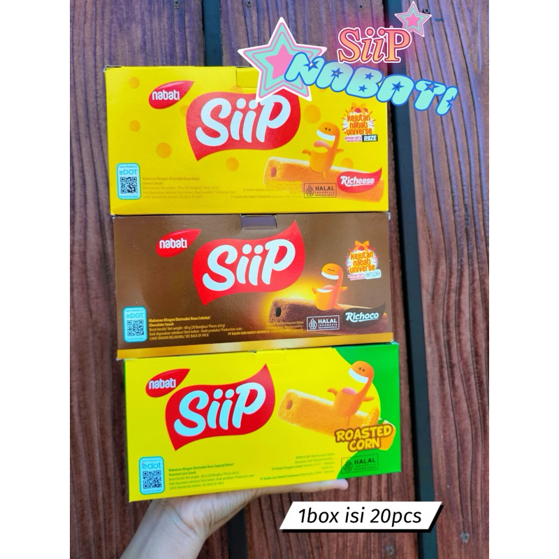 

GKJ STORE NABATI SIIP SNACK BOX ISI 20pcs