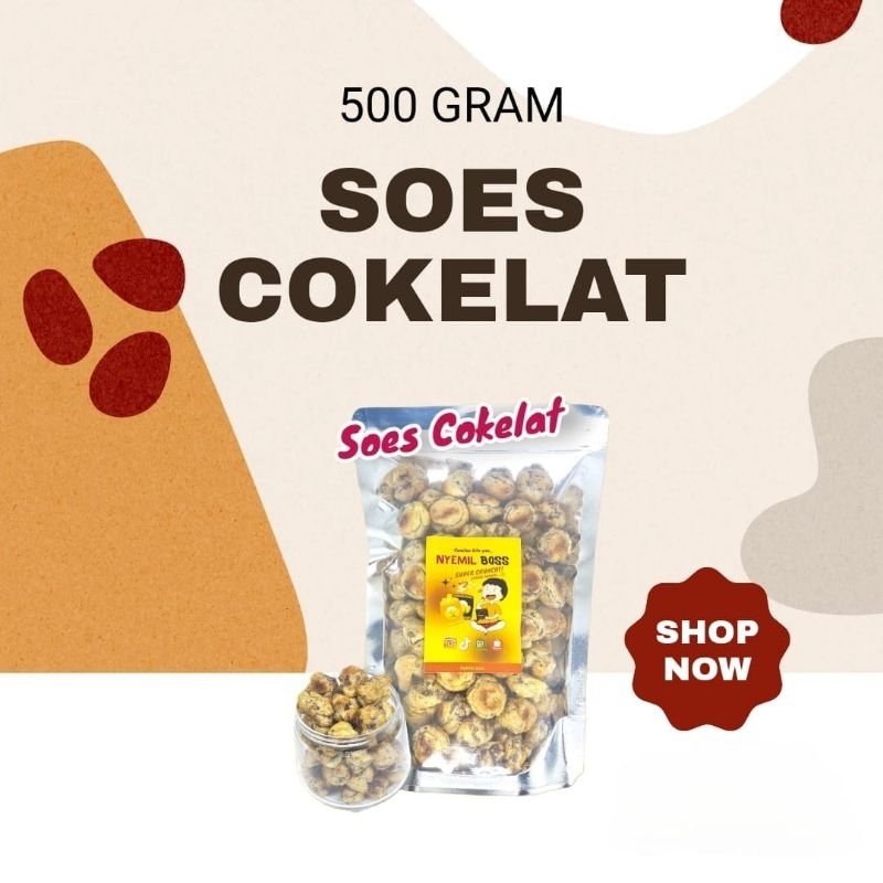 

SOES COKELAT 500 GRAM - CEMILAN SNACK KEKINIAN