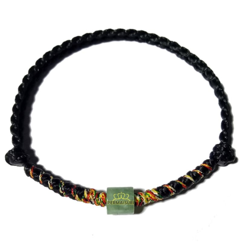 Original Gelang Giok Burma Pancawarna Giok Asli