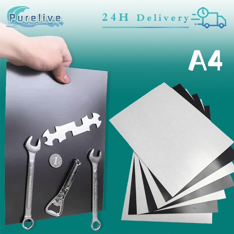 

Adhesive Magnetic Sheets Magnetic Whiteboard Refrigerator Kertas Ukuran A4 Tebal 0.5mm
