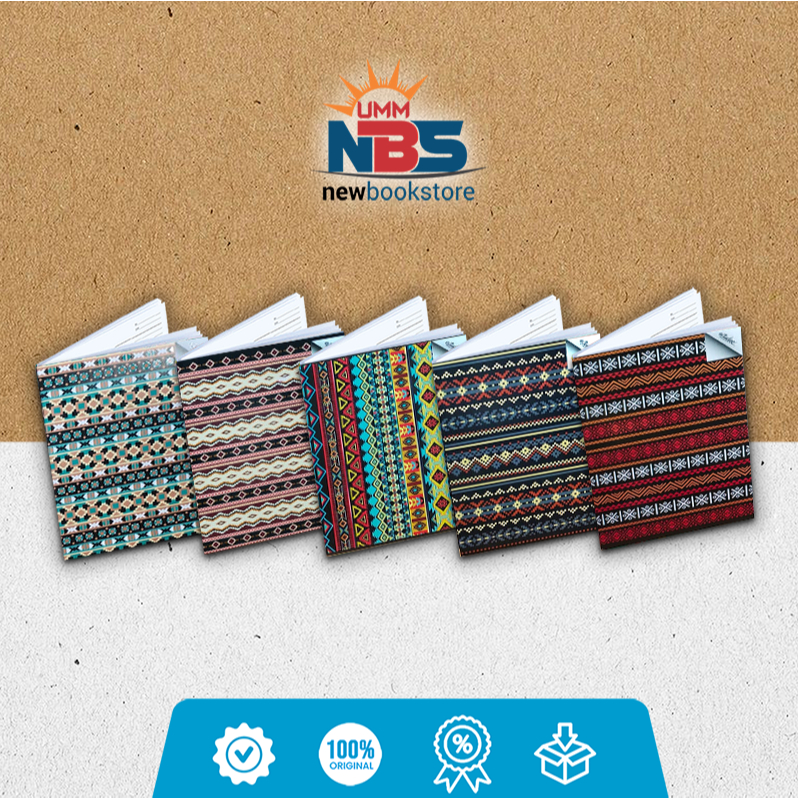 

Estudee - Buku Tulis Ukuran B5 Isi 10 Pcs Motif Tribal