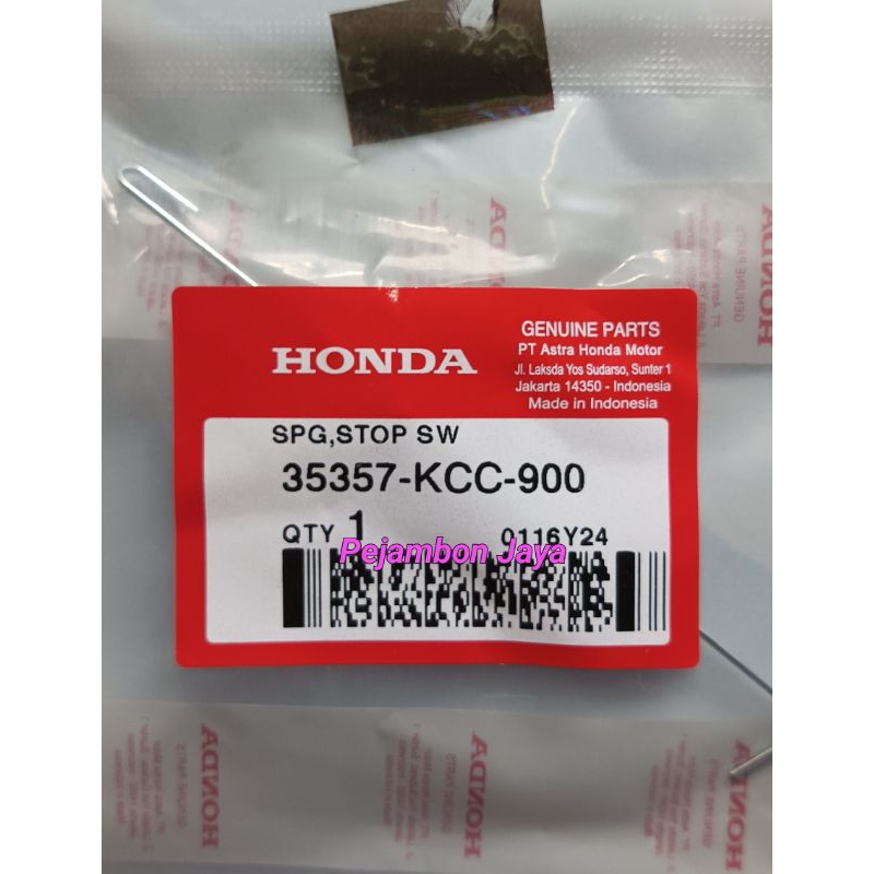 35357KCC900 SPG STOP SW