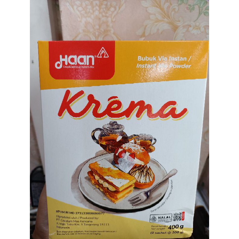 

HAAN KREMA BUBUK/VLA INSTAN 400gr