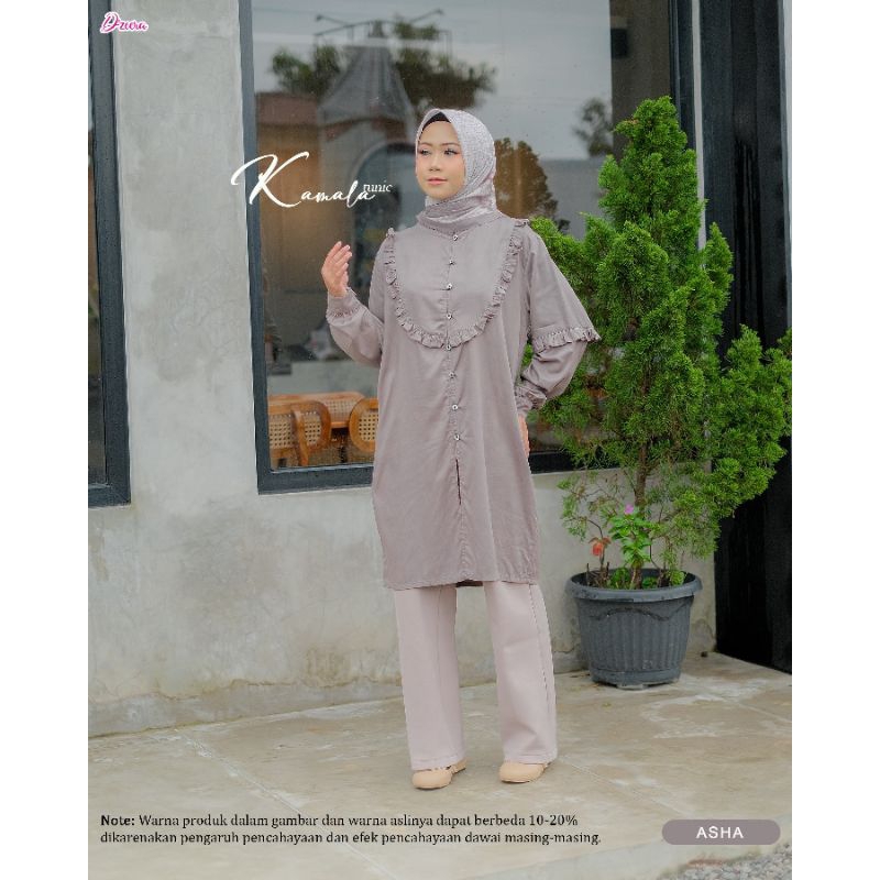 Tunik dewasa | Kamala Tunik by Dzeera |READY STOK