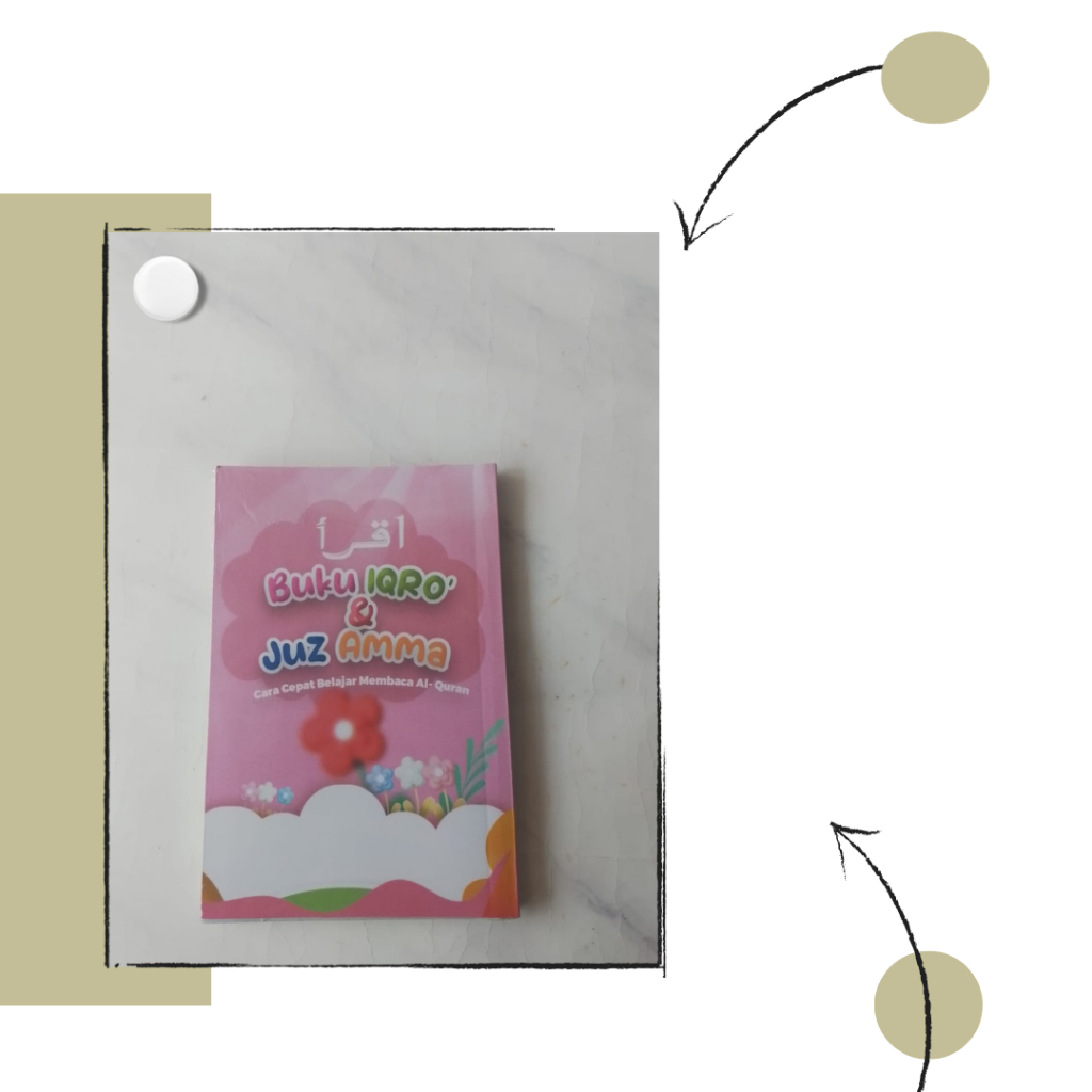 Buku Iqro Juz Amma Kecil , Cara Cepat Belajar Al-quran varian merah jambu