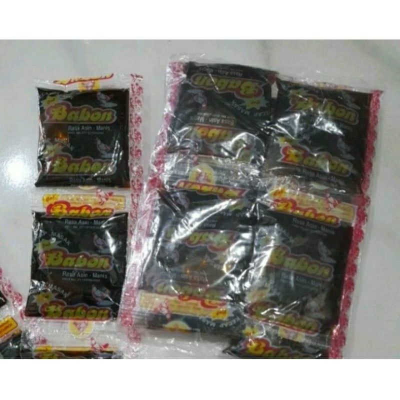 

Kecap Babon Sachet isi 12 Kecap Asin Manis Kecap Manis Babon isi 12