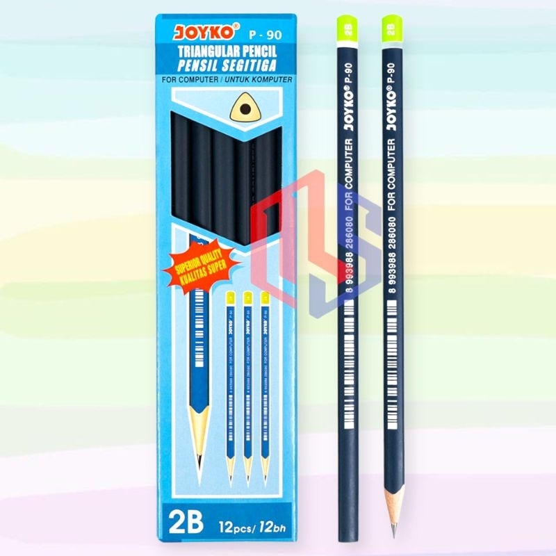 

Pensil 2B Joyko Hijau P-90 (12 Pcs)