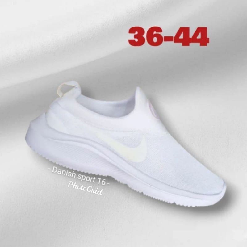 sepatu putih slip on pria wanita grade ORI sneakers