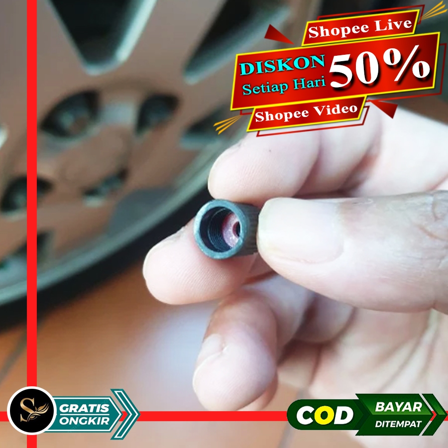 Tutup Pentil Unik Ban Mobil Universal Anti Karat Karet Penutup Pentil Sepeda BMX Fixie dan Motor Sta
