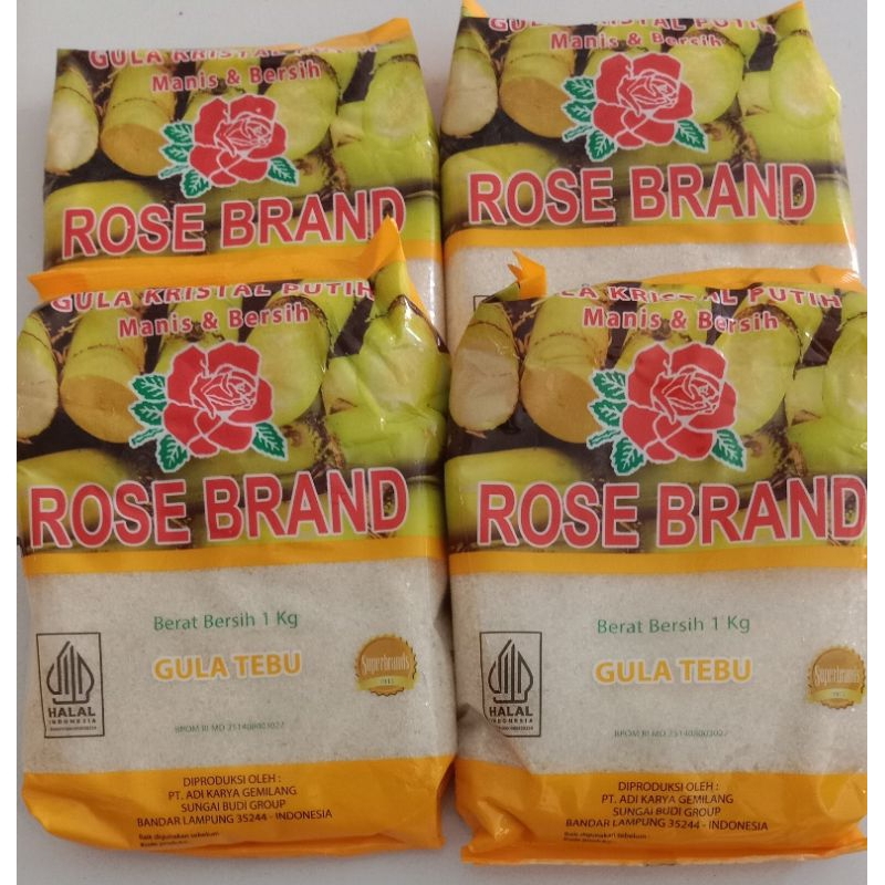 

GULA ROSE BRAND 1KG KEMASAN KUNING