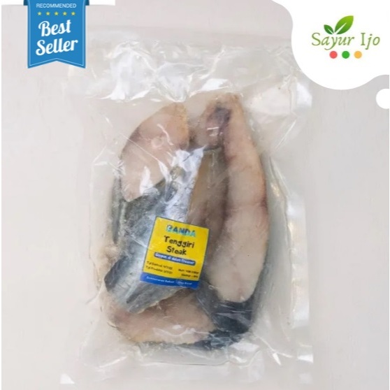 

Banda Ikan Tenggiri Steak Lokal 480 - 500 Gram / Pack Fresh Frozen Fish Seafood Beku Segar