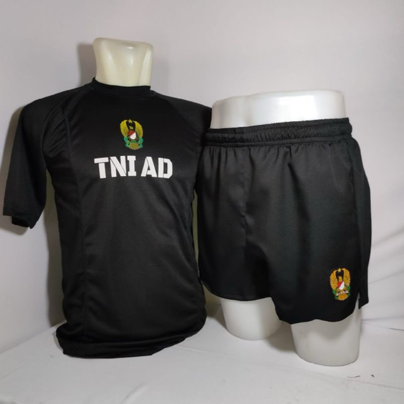 SETELAN OLAHRAGA PRIA TERBARU BAHAN DRYFIT PREMIUM/KAOS OLAHRAGA DRYFIT TNI AD/CELANA RUNNING TNI AD