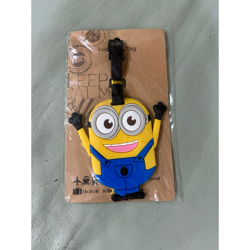 luggage tag/gantungan koper tas Minion
