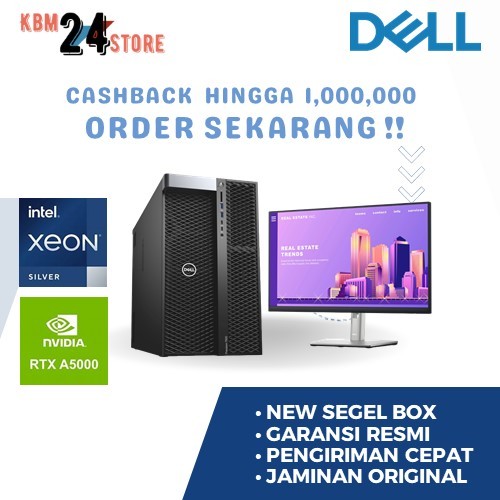 Dell Precision T7920 MT Xeon Silver 4214R 64GB 2TB SSD RTX A5000 24GB W11 PRO