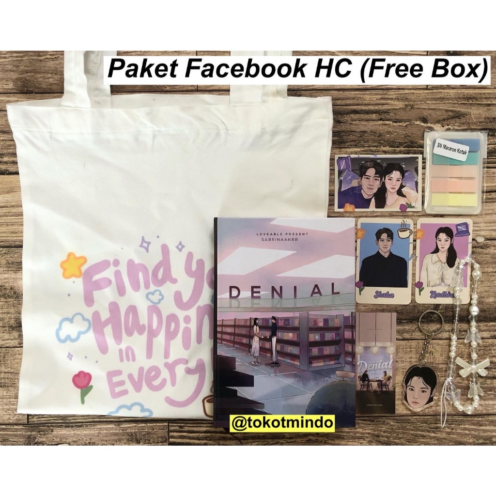 ORIGINAL Novel DENIAL (Sabrinaanrr) + Bonus - Penerbit Loveable
