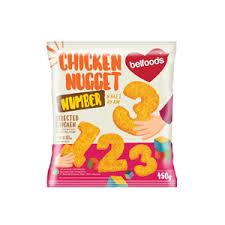 

CHICKEN NUGGET NUMBER FROZEN FOOD BELFOOD 500gr