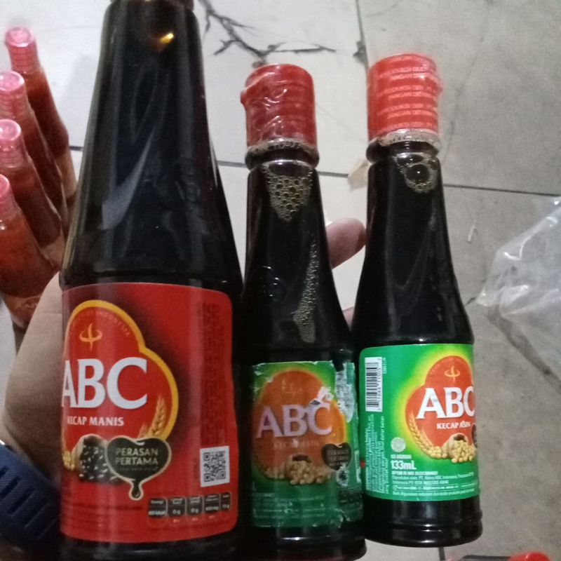 

Kecap dan Saos ABC (kecap inggris, kecap asin, kecap asin)