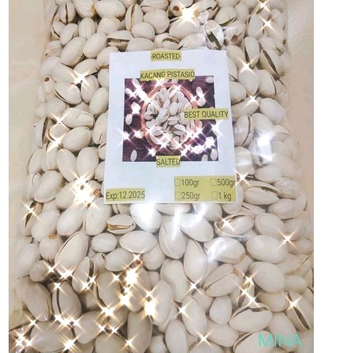 

Kacang Pistachio / Fustuk Garing 250 gram