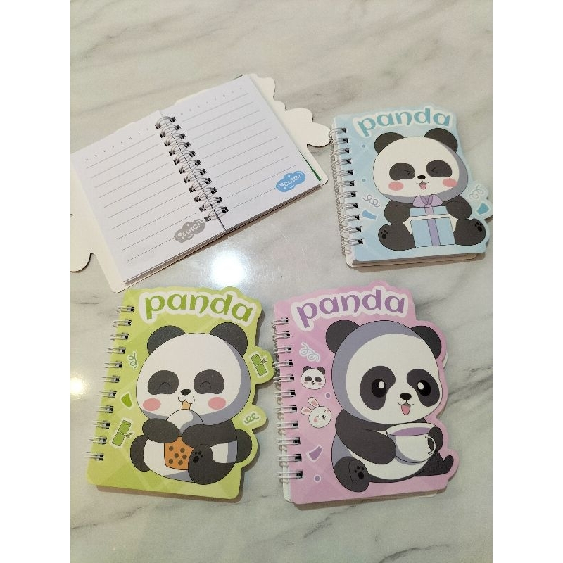 

Spiral Book Motif Panda