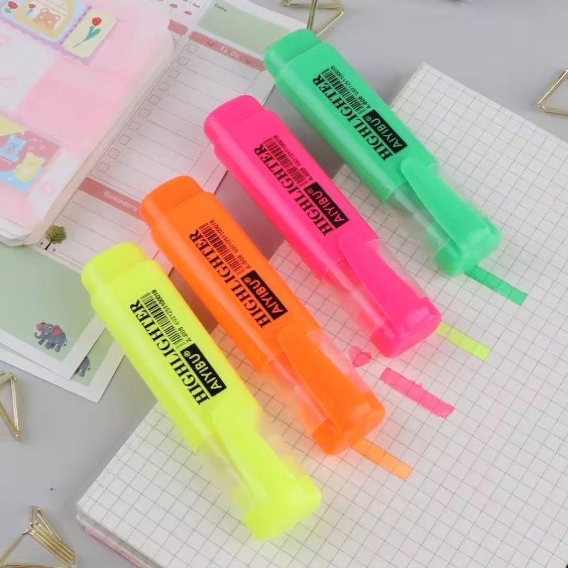 

Stabilo 4pcs / Highlighter 4 warna / LPB Store