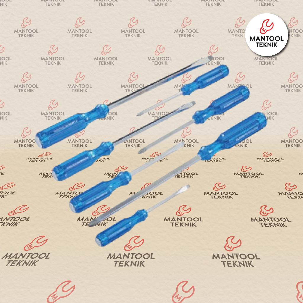 Obeng Set 7 Pcs JETJO TOOLS 701032  Go Thru Screwdriver Set LAKONI PRO