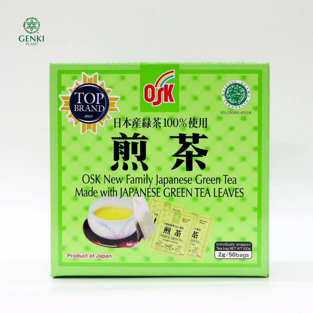 

OSK Japanese Green Tea / Teh Hijau Green Tea Jepang - 50 Sachet