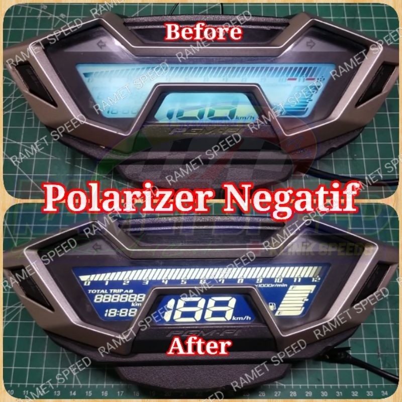 Polarizer speedometer honda cb150r new polaris speedometer honda cb150r