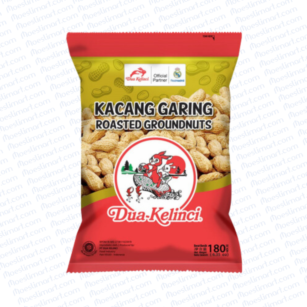 

Dua Kelinci Kacang Kulit Garing 180 g