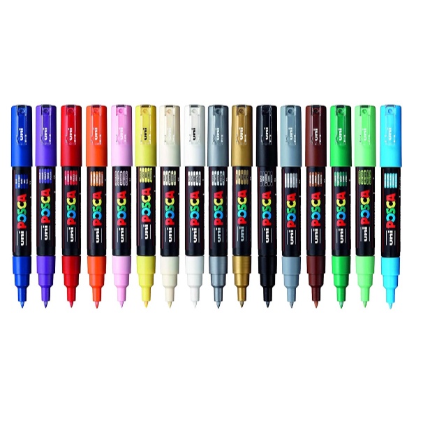 

KODE H35A UNI POSCA PC1M Extra Fine Paint Marker Pen 7 mm