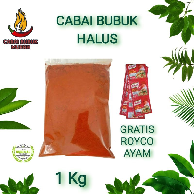 

CABAI BUBUK MURAH GILING HALUS GRATIS ROYCO AYAM