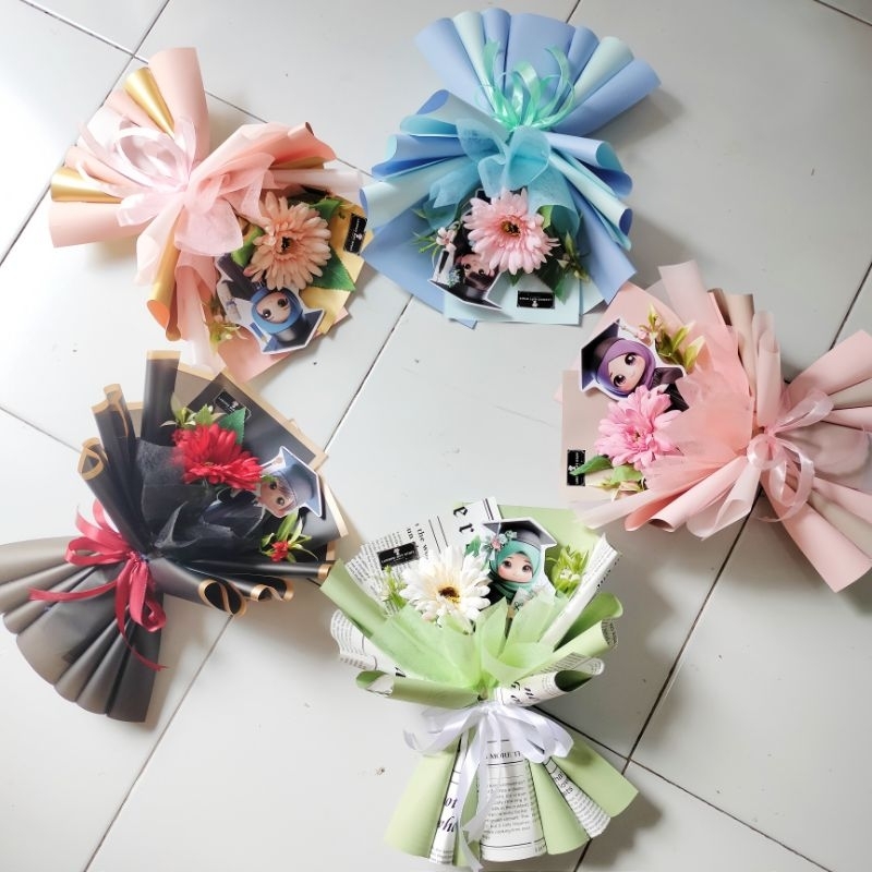BUKET WISUDA| BUKET WISUDA MINI| BUKET BUNGA MINI