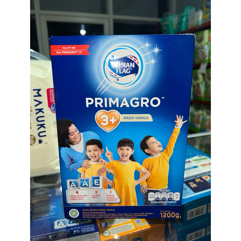 PRIMAGRO 3+ VANILA 1200gr
