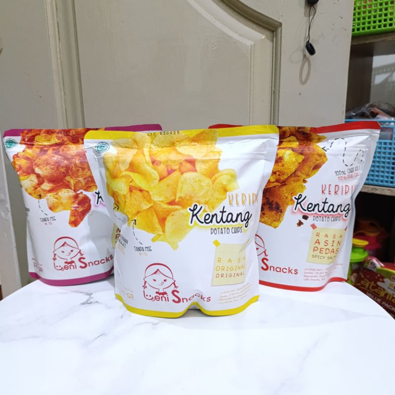 

Leni Keripik Kentang || Snack Viral Halal